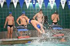 Swim vs Bentley  Wheaton College Swimming & Diving vs Bentley University. - Photo by Keith Nordstrom : Wheaton, Swimming & Diving